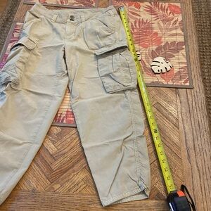 Free People, Tan Cargo Pant